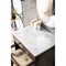 James Martin Vanities Addison 30in Countertop Unit, Mid-Century Acacia w/ 3 CM Carrara Marble Top E444-CU30-MCA-3CAR - alternate 6